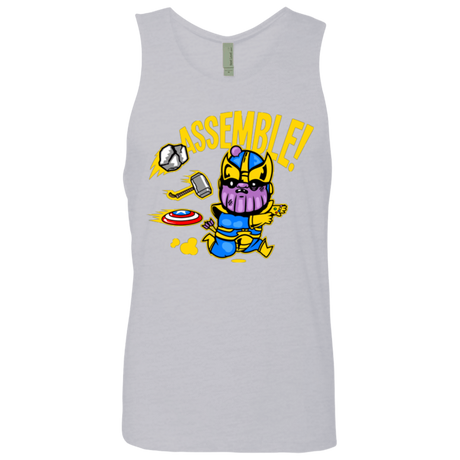 T-Shirts Heather Grey / Small Assemble Men's Premium Tank Top