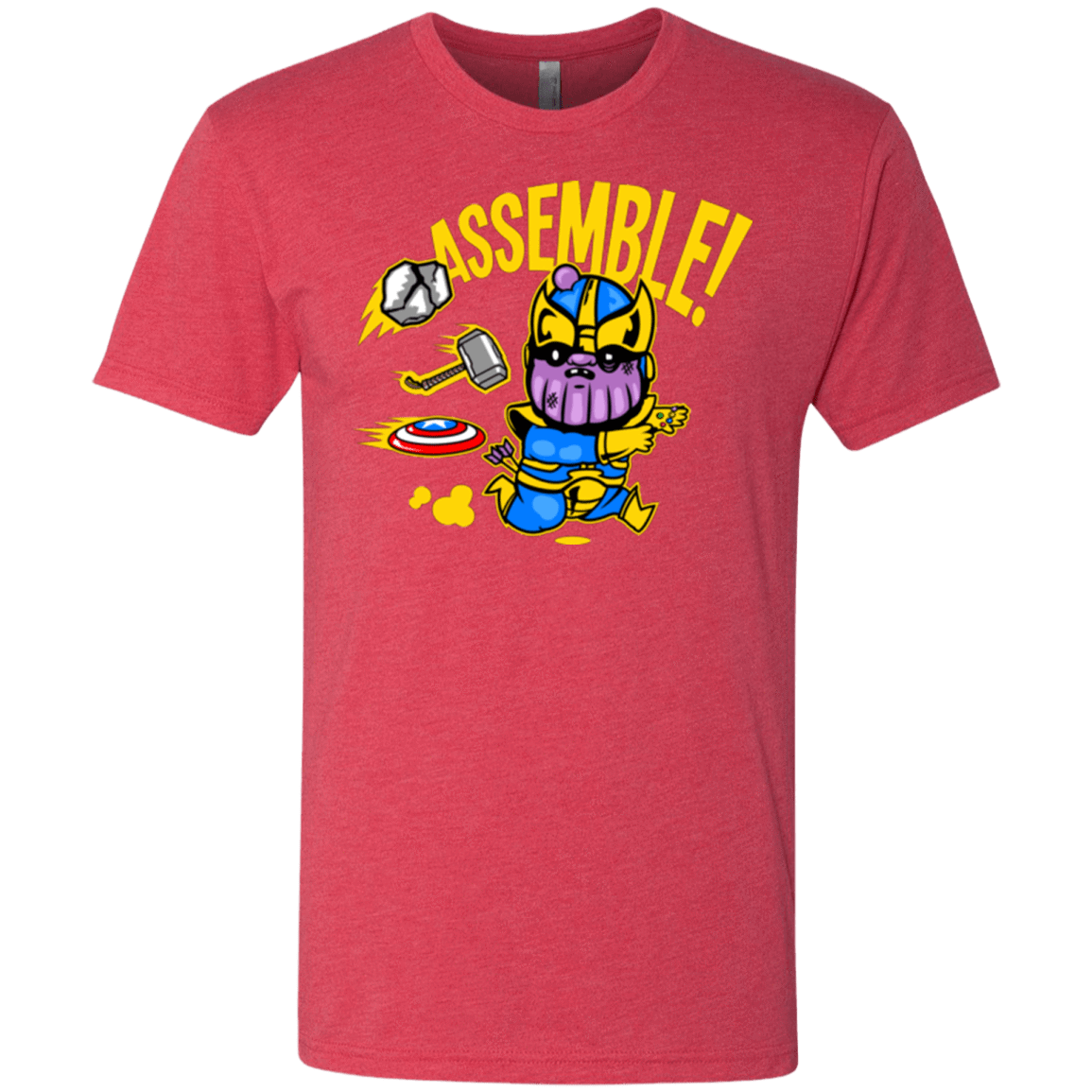 T-Shirts Vintage Red / Small Assemble Men's Triblend T-Shirt