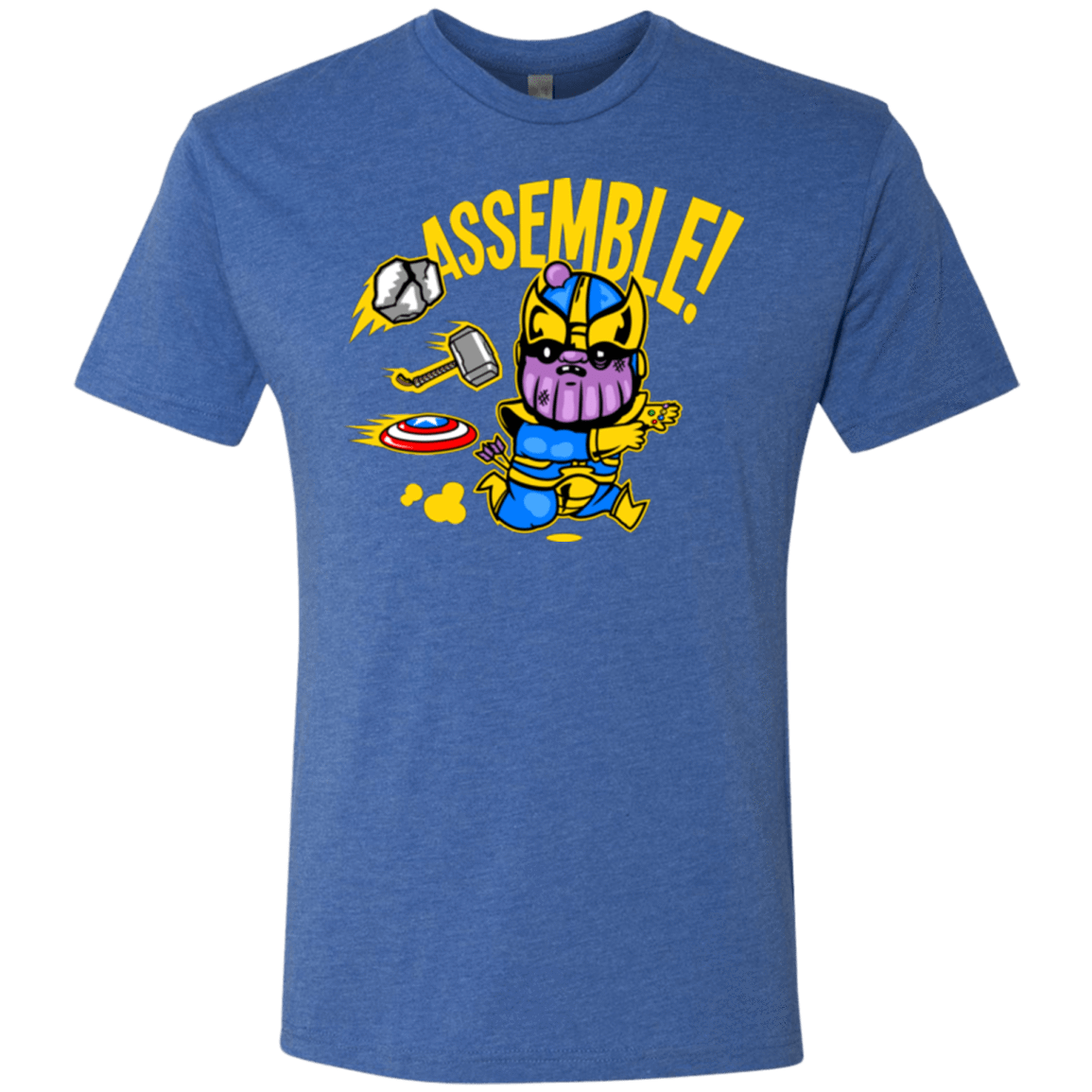 T-Shirts Vintage Royal / Small Assemble Men's Triblend T-Shirt