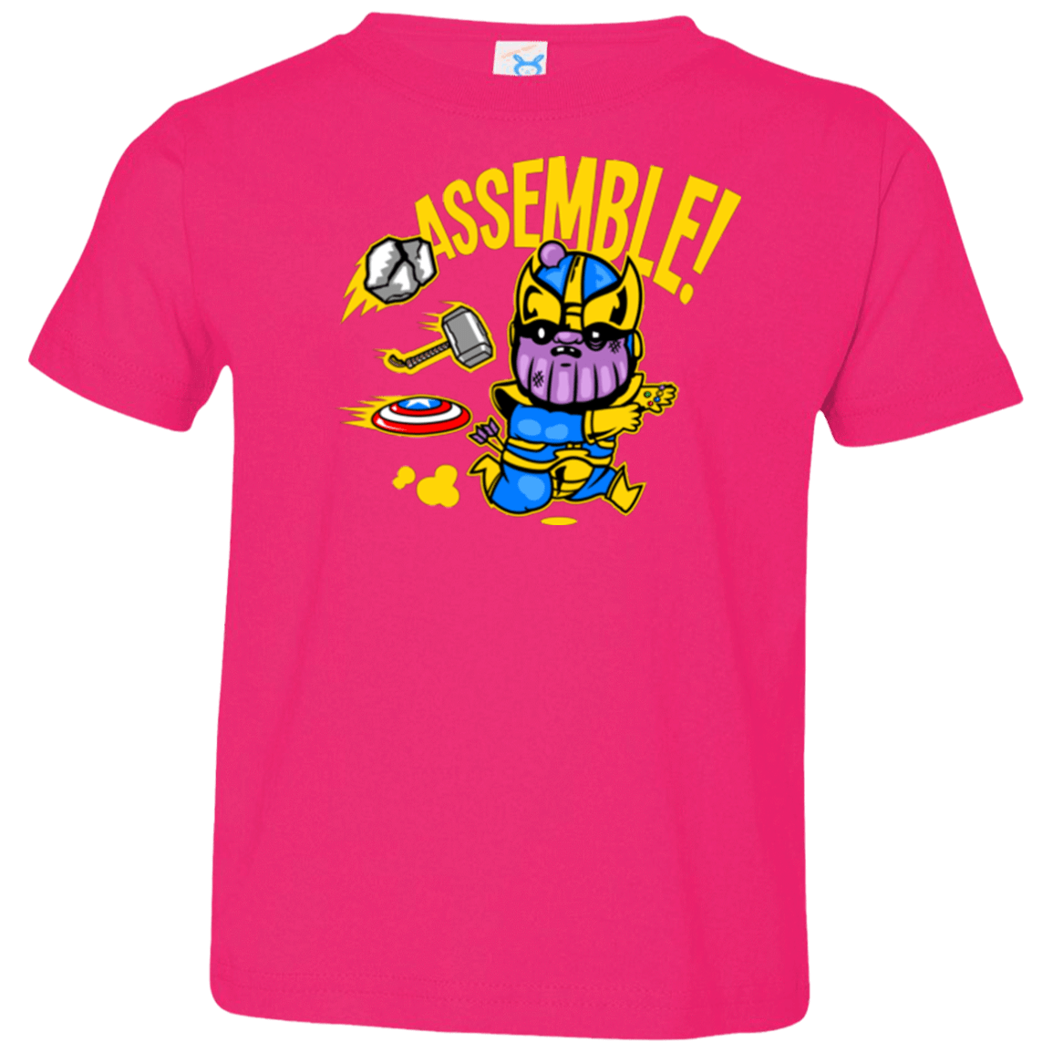 T-Shirts Hot Pink / 2T Assemble Toddler Premium T-Shirt