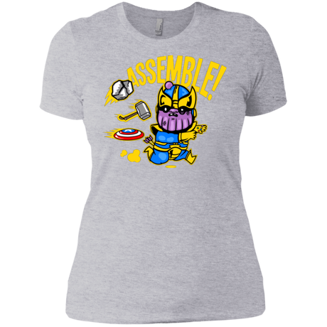 T-Shirts Heather Grey / X-Small Assemble Women's Premium T-Shirt