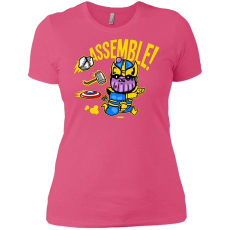 T-Shirts Hot Pink / X-Small Assemble Women's Premium T-Shirt