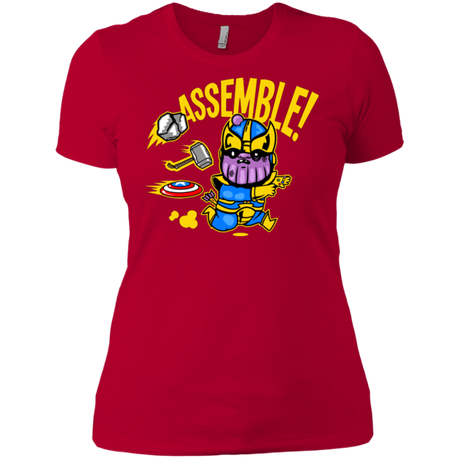 T-Shirts Red / X-Small Assemble Women's Premium T-Shirt