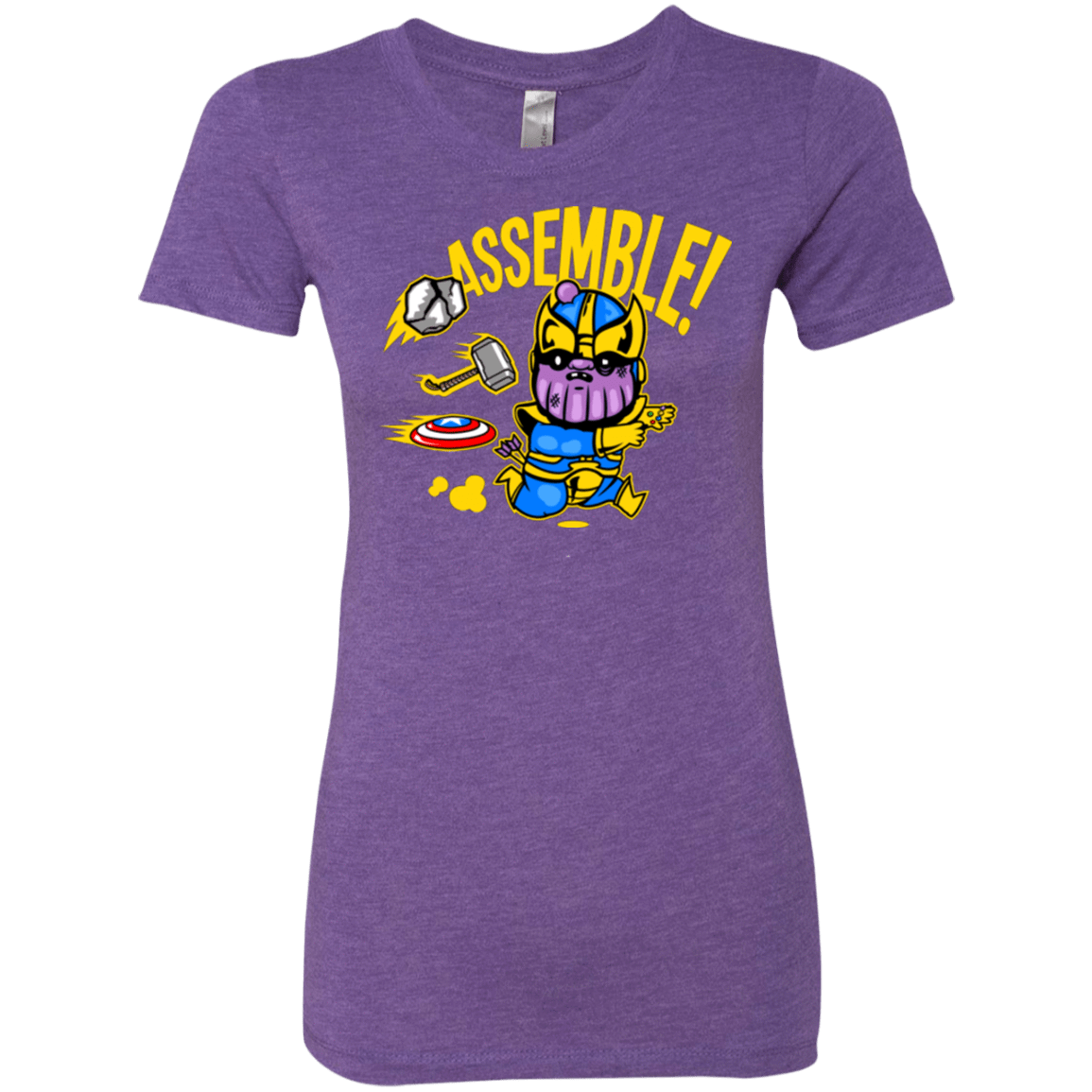 T-Shirts Purple Rush / Small Assemble Women's Triblend T-Shirt