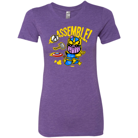 T-Shirts Purple Rush / Small Assemble Women's Triblend T-Shirt
