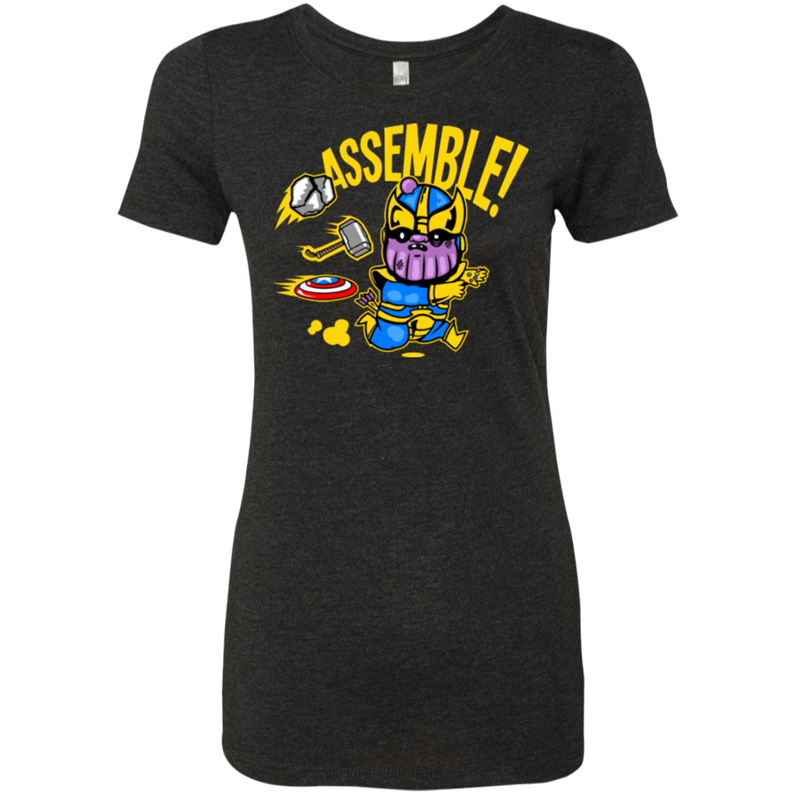 T-Shirts Vintage Black / Small Assemble Women's Triblend T-Shirt