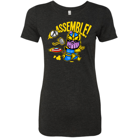 T-Shirts Vintage Black / Small Assemble Women's Triblend T-Shirt