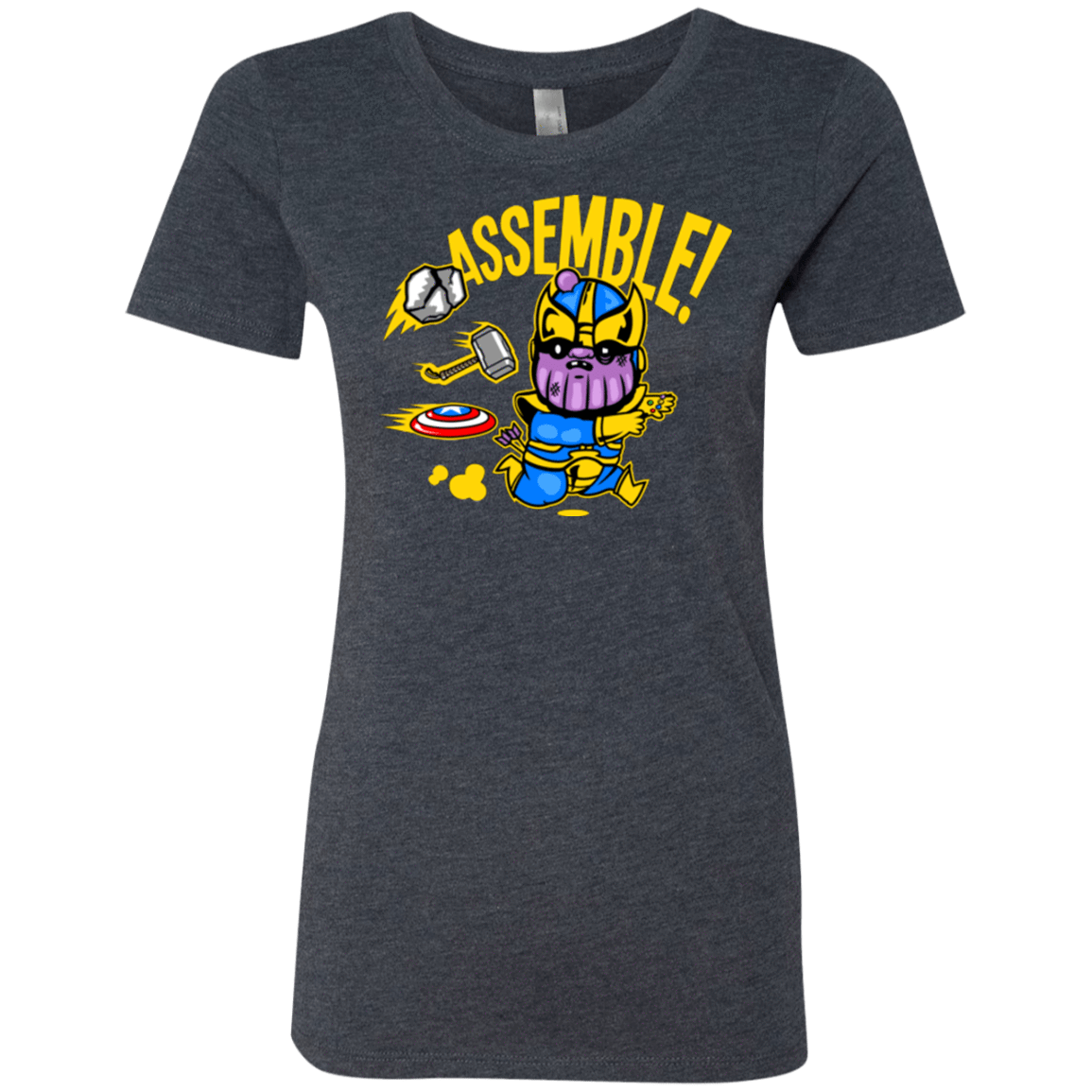 T-Shirts Vintage Navy / Small Assemble Women's Triblend T-Shirt