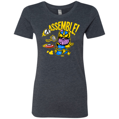 T-Shirts Vintage Navy / Small Assemble Women's Triblend T-Shirt