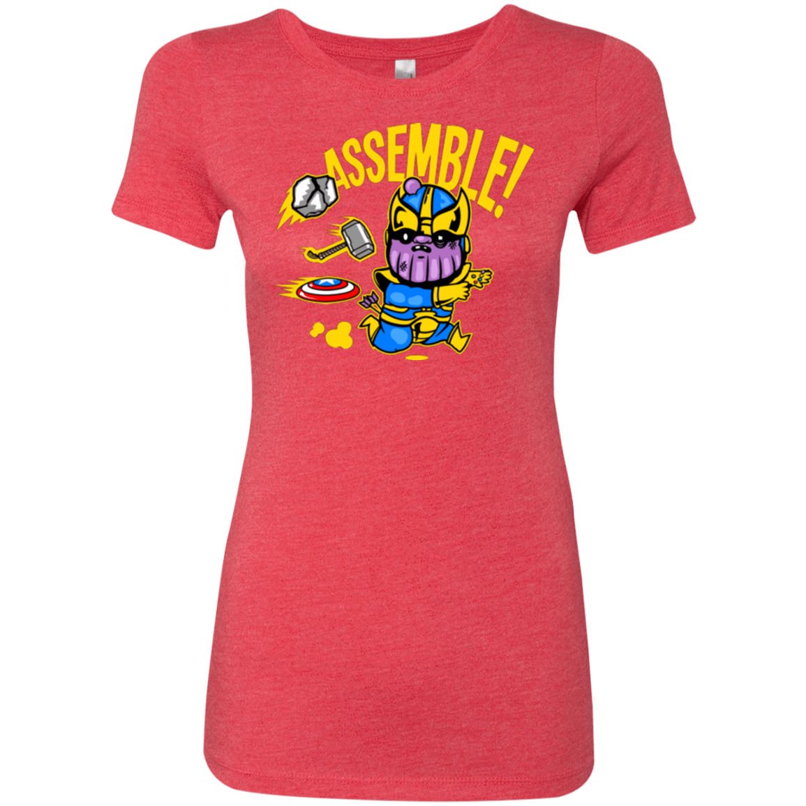 T-Shirts Vintage Red / Small Assemble Women's Triblend T-Shirt