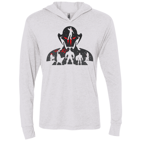 T-Shirts Heather White / X-Small Assembly Required Triblend Long Sleeve Hoodie Tee