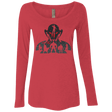 T-Shirts Vintage Red / Small Assembly Required Women's Triblend Long Sleeve Shirt