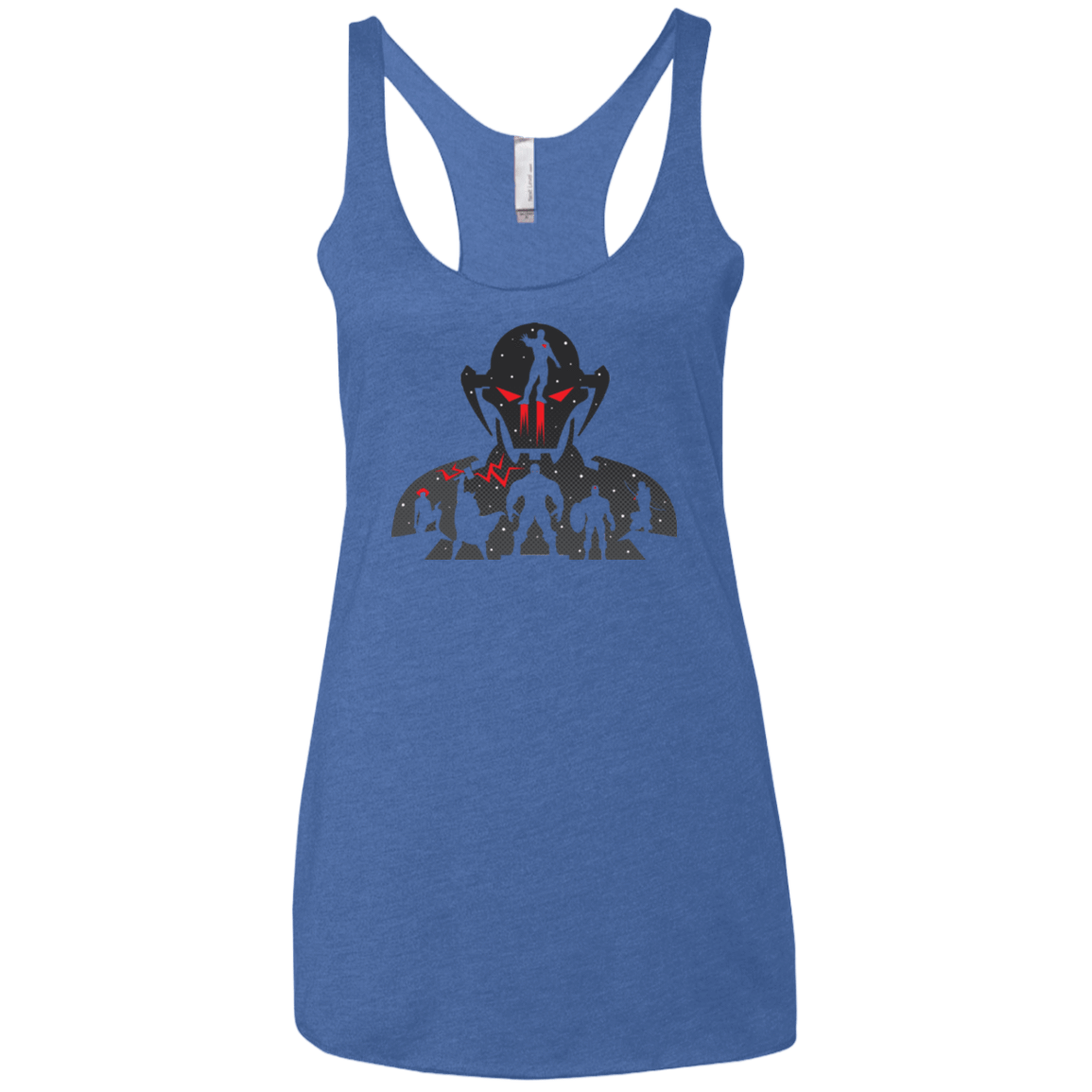 T-Shirts Vintage Royal / X-Small Assembly Required Women's Triblend Racerback Tank