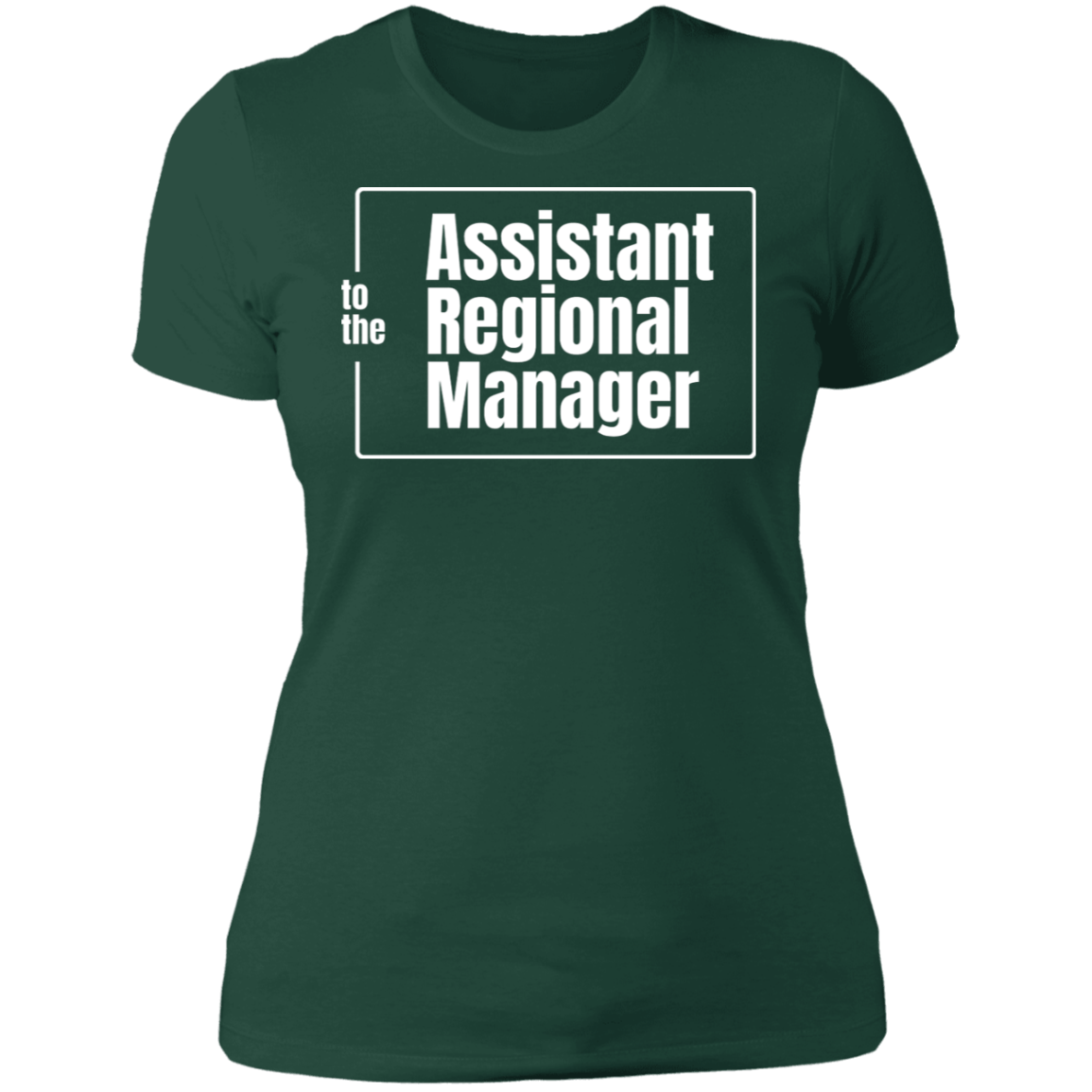 Assistant To The Regional Manager Women's Premium T-Shirt
