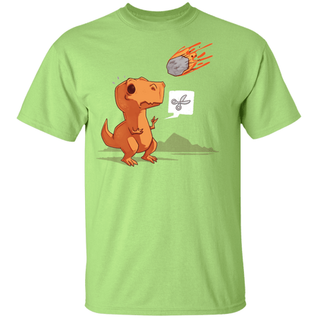 T-Shirts Mint Green / YXS Asteroid Paper Scissors Trama Youth T-Shirt