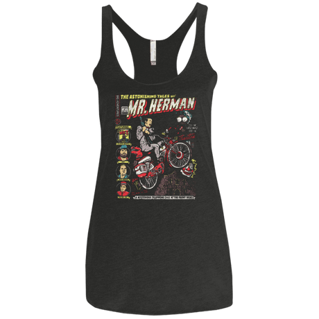 T-Shirts Vintage Black / X-Small Astonishing Adventures Women's Triblend Racerback Tank