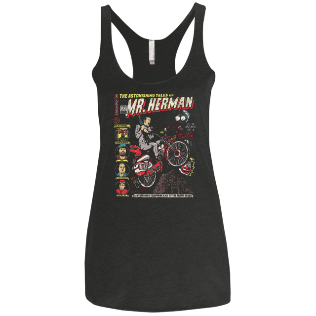 T-Shirts Vintage Black / X-Small Astonishing Adventures Women's Triblend Racerback Tank