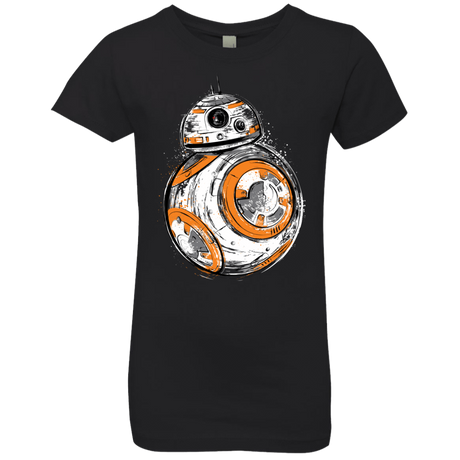T-Shirts Black / YXS Astromech Droid Girls Premium T-Shirt