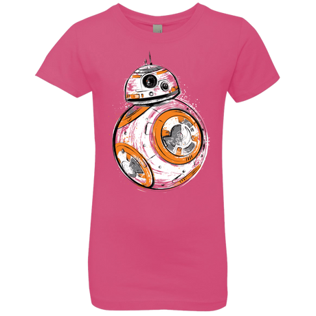 T-Shirts Hot Pink / YXS Astromech Droid Girls Premium T-Shirt