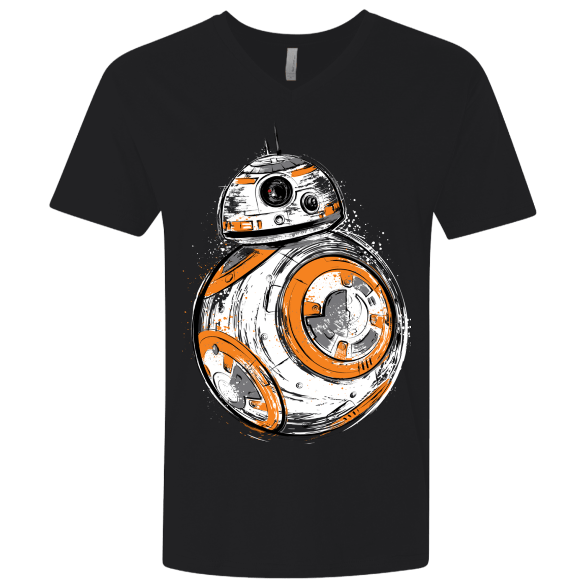 T-Shirts Black / X-Small Astromech Droid Men's Premium V-Neck