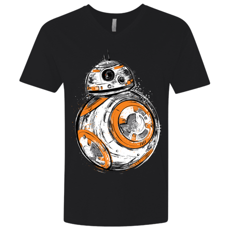 T-Shirts Black / X-Small Astromech Droid Men's Premium V-Neck
