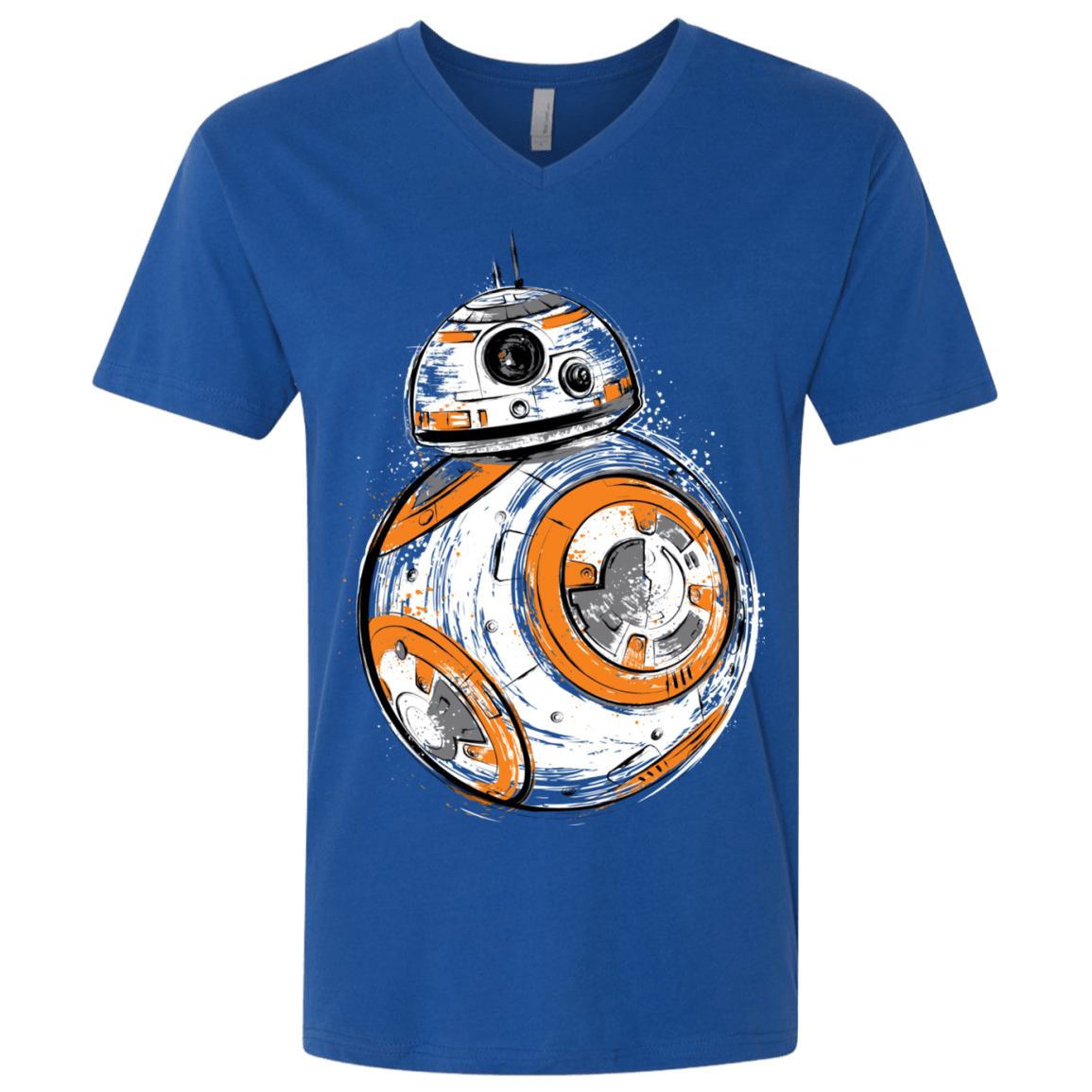 T-Shirts Royal / X-Small Astromech Droid Men's Premium V-Neck