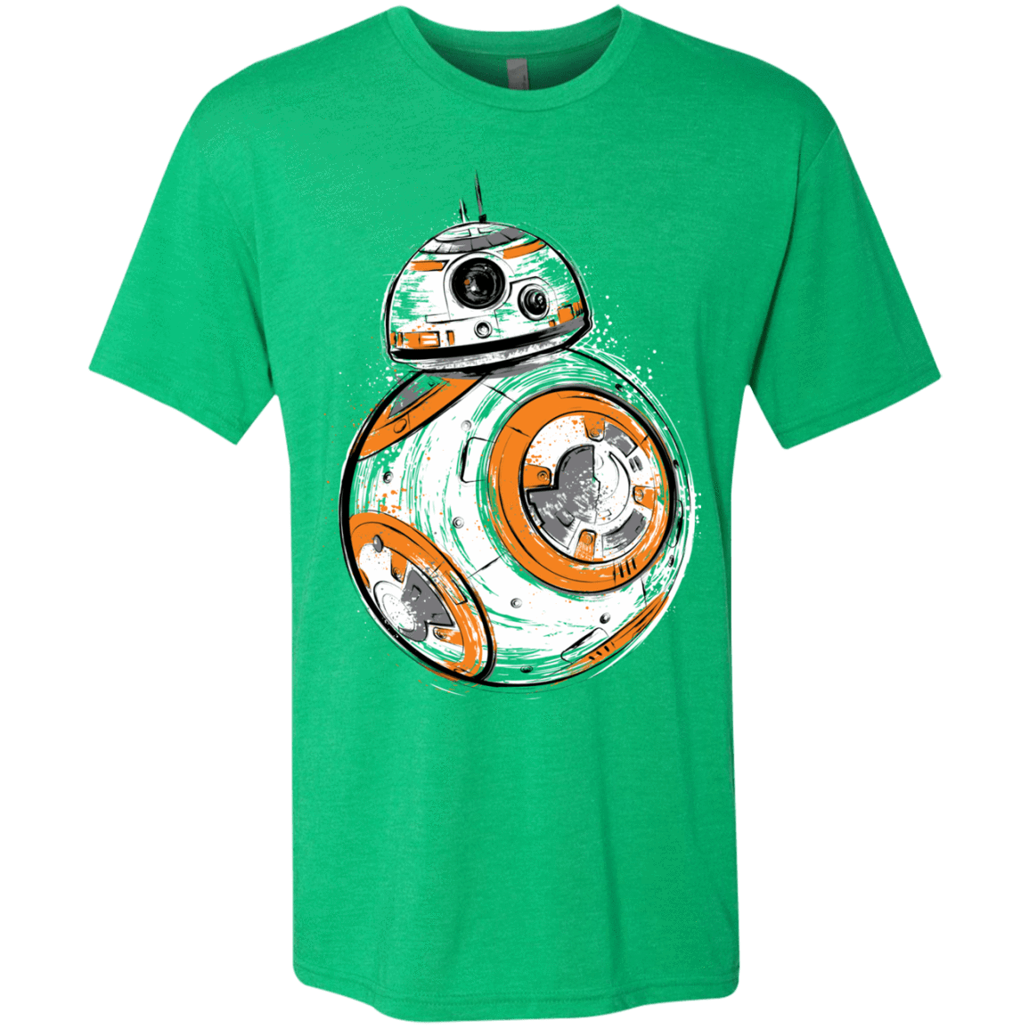 T-Shirts Envy / Small Astromech Droid Men's Triblend T-Shirt