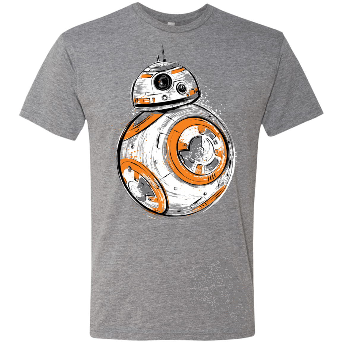 T-Shirts Premium Heather / Small Astromech Droid Men's Triblend T-Shirt