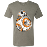 T-Shirts Venetian Grey / Small Astromech Droid Men's Triblend T-Shirt