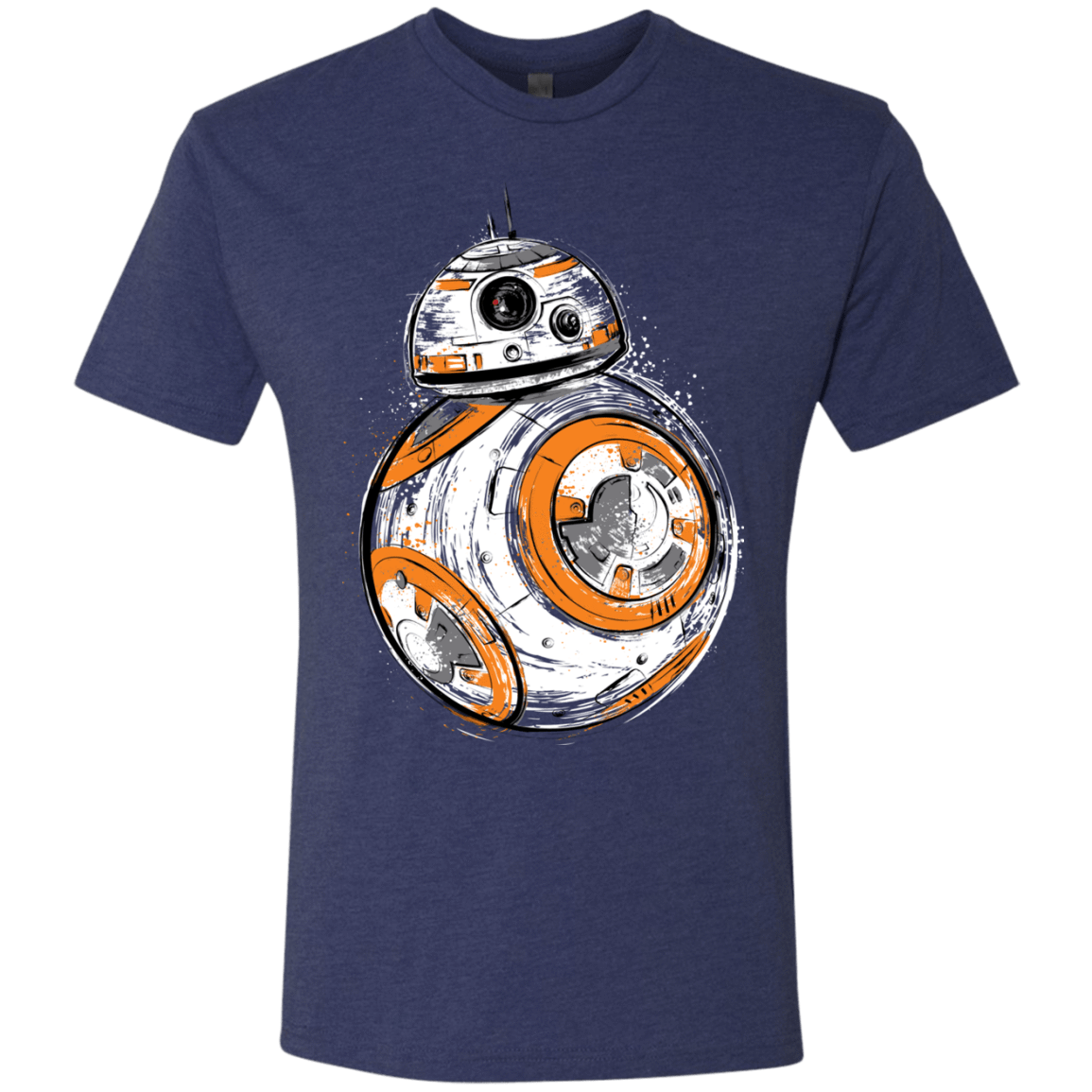 T-Shirts Vintage Navy / Small Astromech Droid Men's Triblend T-Shirt