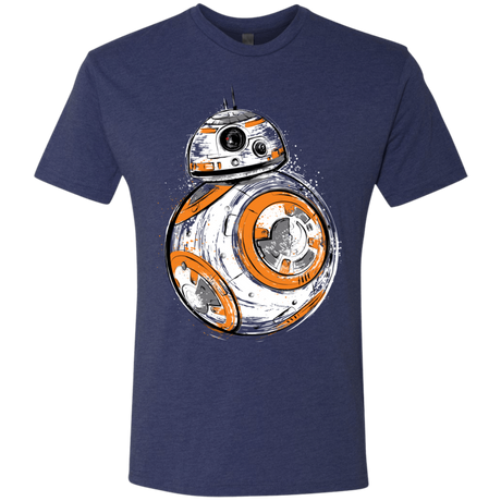 T-Shirts Vintage Navy / Small Astromech Droid Men's Triblend T-Shirt