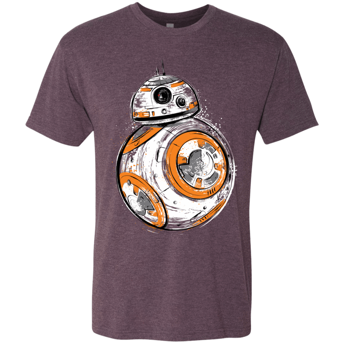 T-Shirts Vintage Purple / Small Astromech Droid Men's Triblend T-Shirt