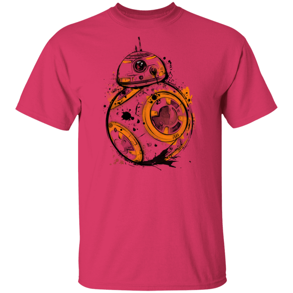 T-Shirts Heliconia / S Astromech Droid Watercolor T-Shirt