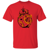T-Shirts Red / S Astromech Droid Watercolor T-Shirt