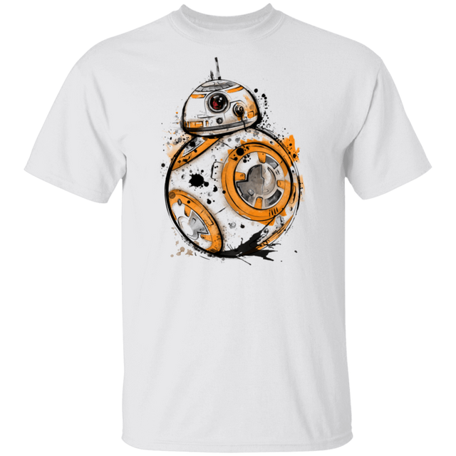 T-Shirts White / S Astromech Droid Watercolor T-Shirt