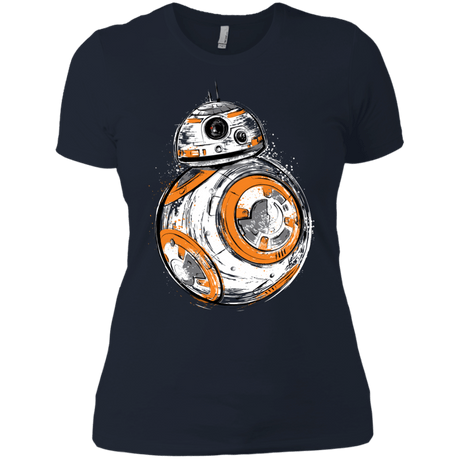 T-Shirts Midnight Navy / X-Small Astromech Droid Women's Premium T-Shirt