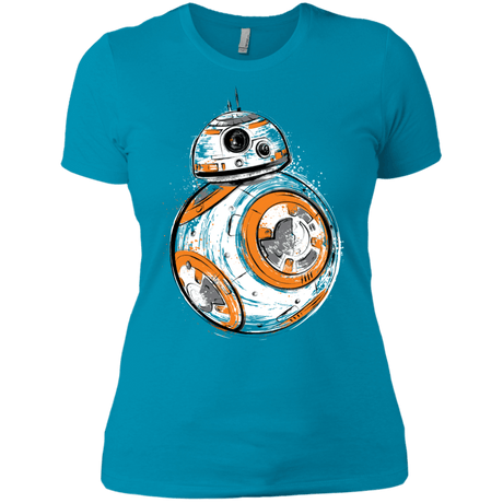 T-Shirts Turquoise / X-Small Astromech Droid Women's Premium T-Shirt