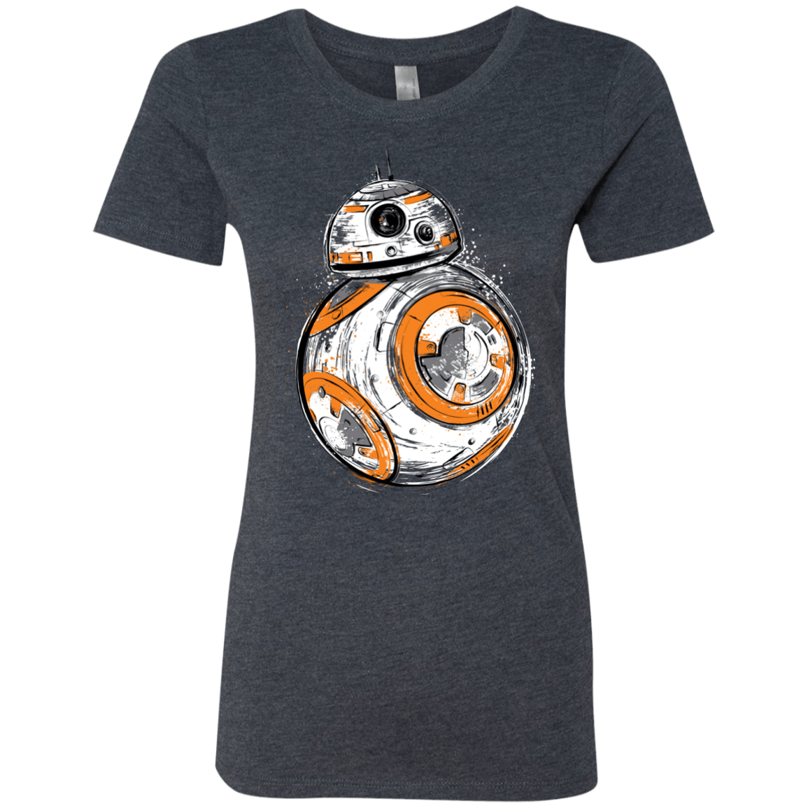 T-Shirts Vintage Navy / Small Astromech Droid Women's Triblend T-Shirt