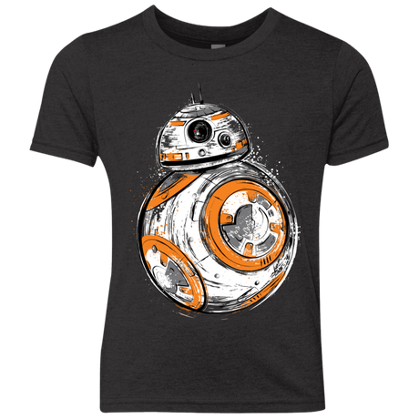 T-Shirts Vintage Black / YXS Astromech Droid Youth Triblend T-Shirt
