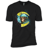 T-Shirts Black / YXS ASTRONAUT MONKEY Boys Premium T-Shirt