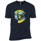 T-Shirts Midnight Navy / YXS ASTRONAUT MONKEY Boys Premium T-Shirt