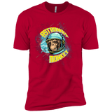 T-Shirts Red / YXS ASTRONAUT MONKEY Boys Premium T-Shirt