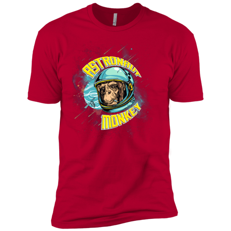 T-Shirts Red / YXS ASTRONAUT MONKEY Boys Premium T-Shirt
