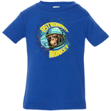 T-Shirts Royal / 6 Months ASTRONAUT MONKEY Infant Premium T-Shirt