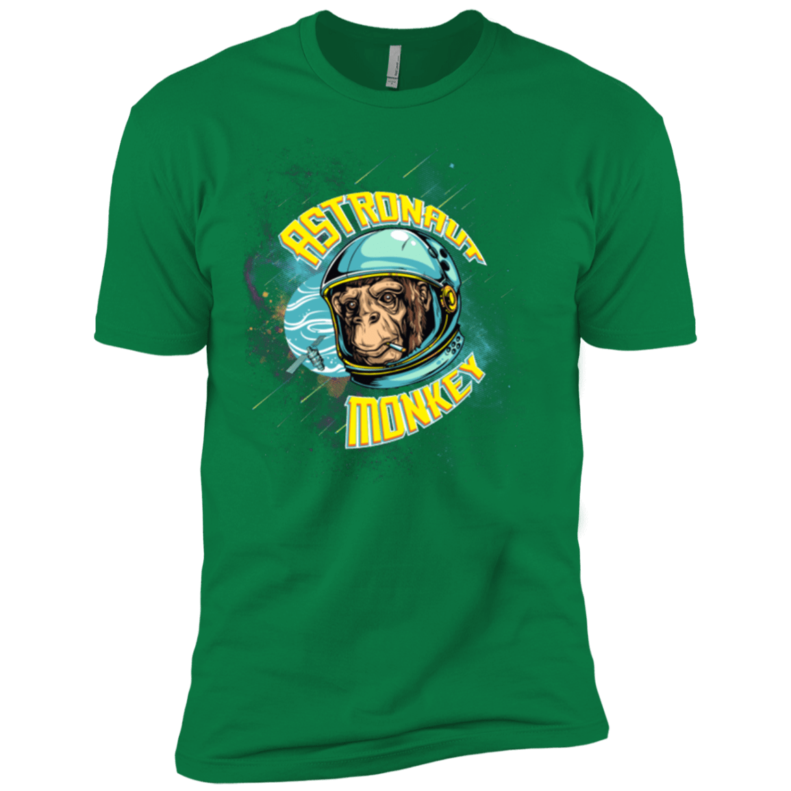 ASTRONAUT MONKEY Men's Premium T-Shirt