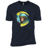 T-Shirts Midnight Navy / X-Small ASTRONAUT MONKEY Men's Premium T-Shirt