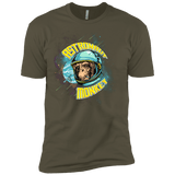 T-Shirts Military Green / X-Small ASTRONAUT MONKEY Men's Premium T-Shirt