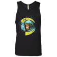T-Shirts Black / Small ASTRONAUT MONKEY Men's Premium Tank Top
