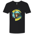 T-Shirts Black / X-Small ASTRONAUT MONKEY Men's Premium V-Neck