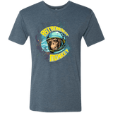 T-Shirts Indigo / Small ASTRONAUT MONKEY Men's Triblend T-Shirt